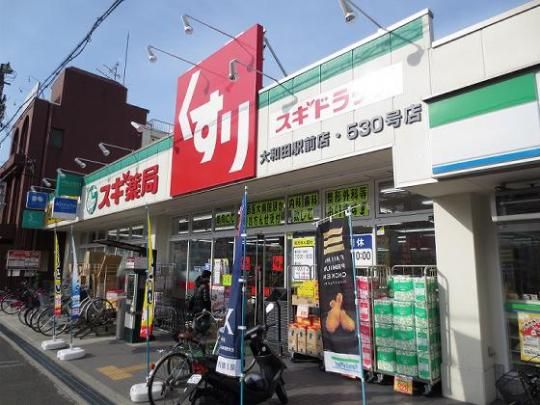 【周辺】　スギドラッグ大和田駅前店：497m